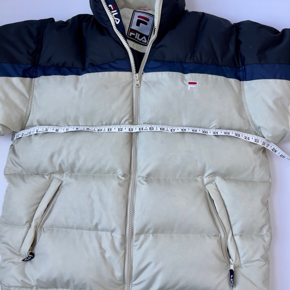 Vintage Fila Men's Puffer Jacket - Picture 3 of 5